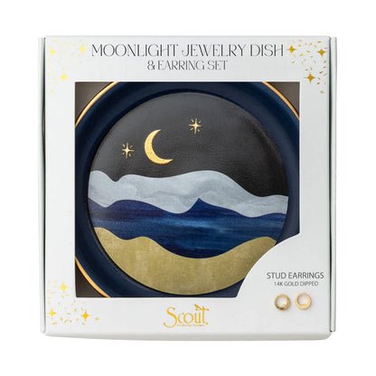 Assiette à Bijoux - Clair de Lune/Bleu Nuit