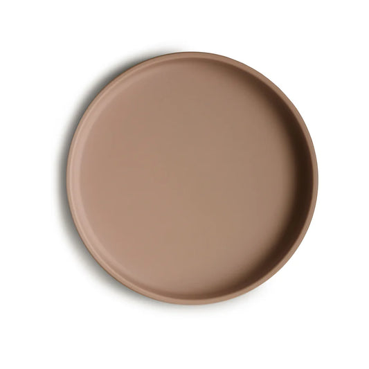 Assiette à Ventouse en Silicone - Naturel