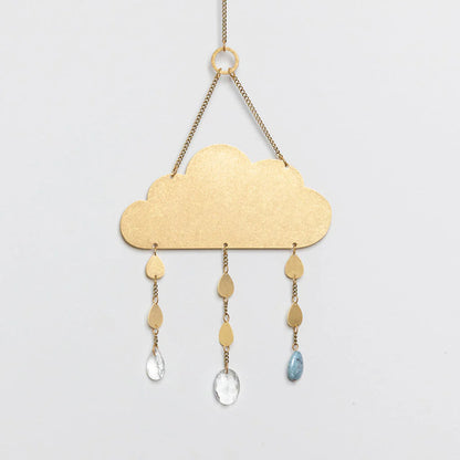 Attrape-Soleil Nuage/Howlite Bleue