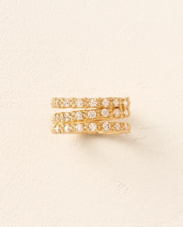 Bague Amalia Taille 6 - Or | Agapée