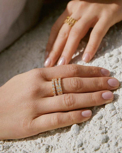 Bague Amalia Taille 6 - Or | Agapée