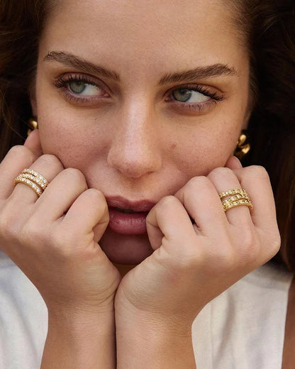 Bague Amalia Taille 6 - Or | Agapée