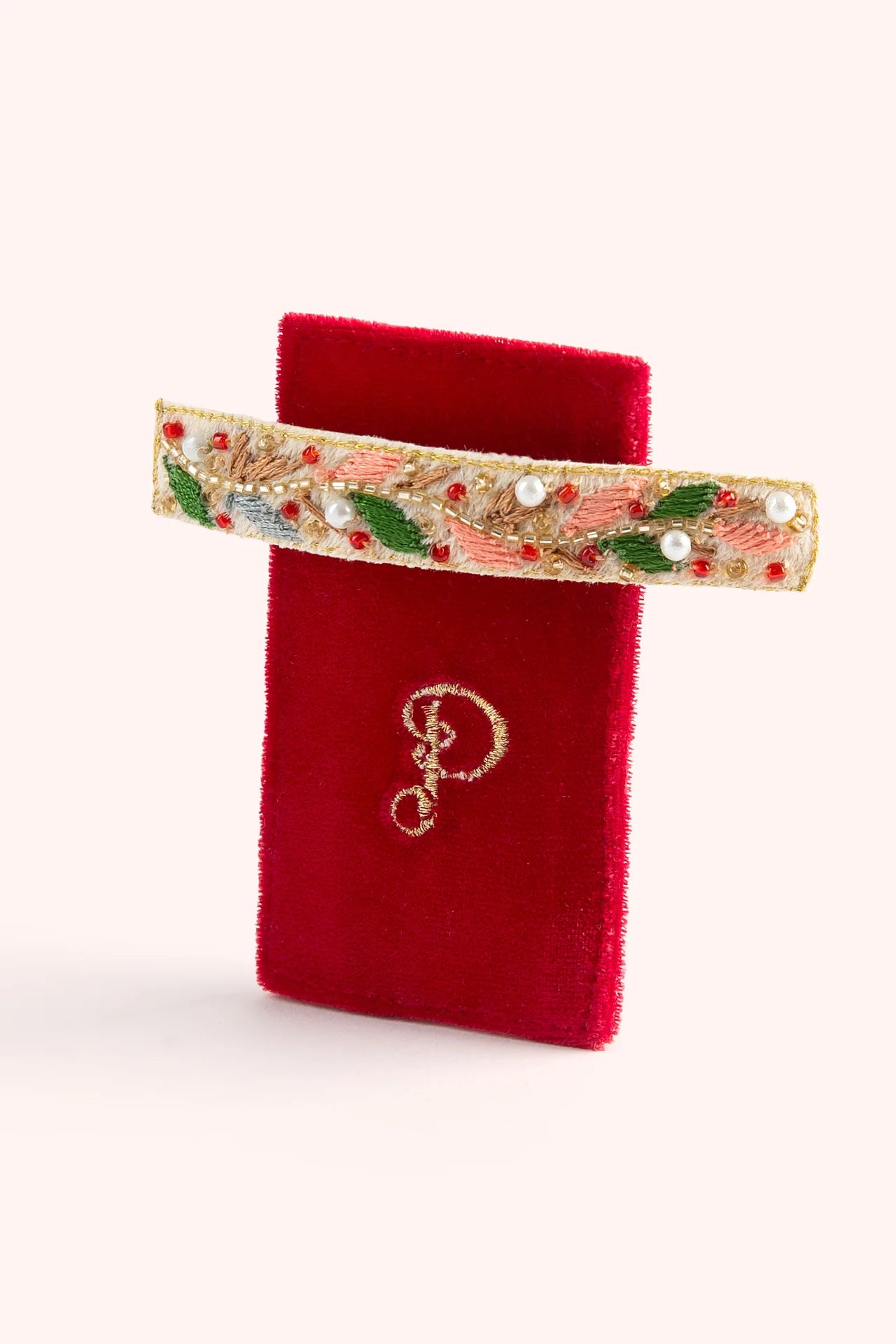 Barrette à Cheveux - Holly Berry