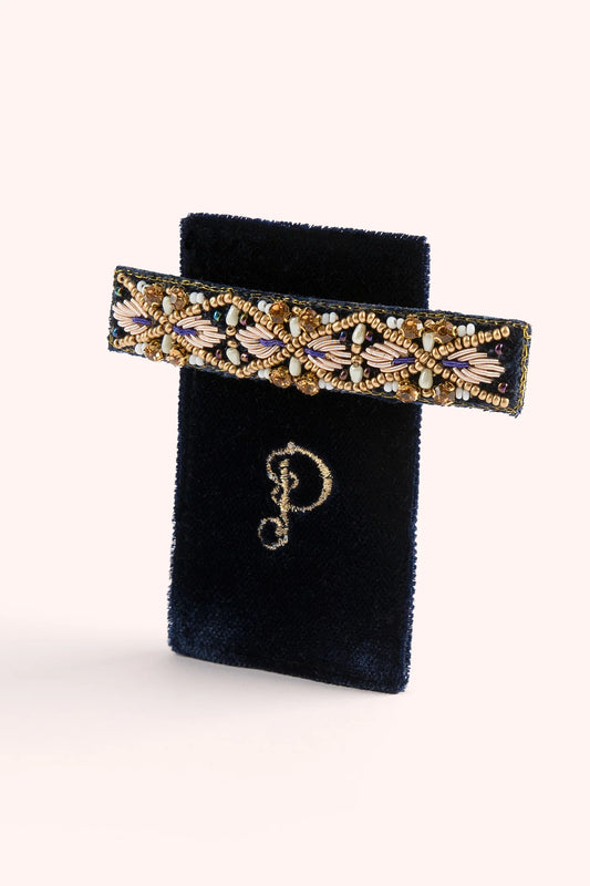Barrette à Cheveux - Midnight Pearl