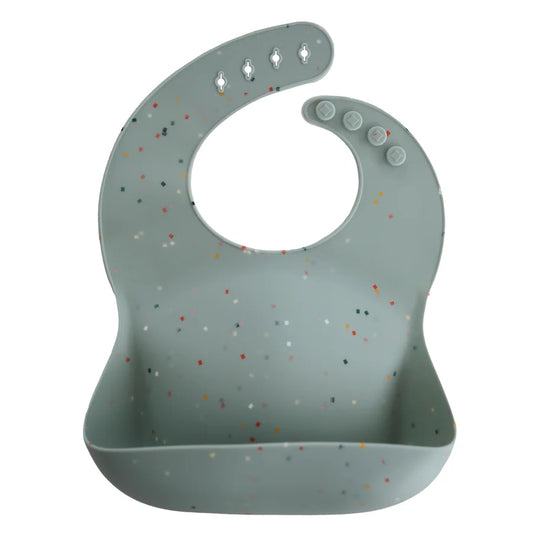 Bavoir en Silicone - Cambridge Confetti