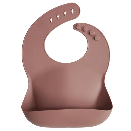 Bavoir en Silicone - Woodchuck