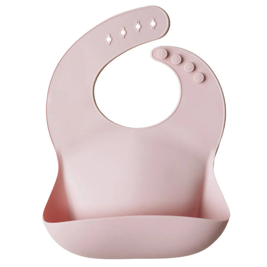 Bavoir en silicone - Blush