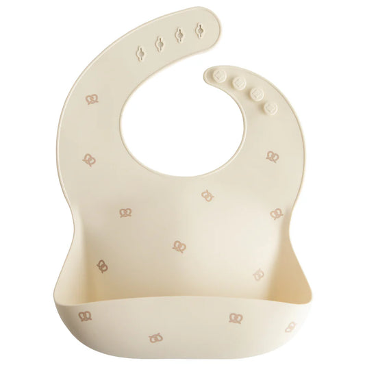 Bavoir en silicone - Pretzel