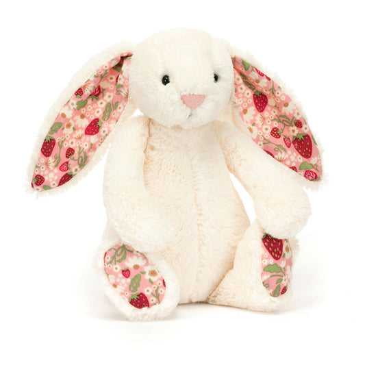 Lapin fleuri crème « Baies » - Petit