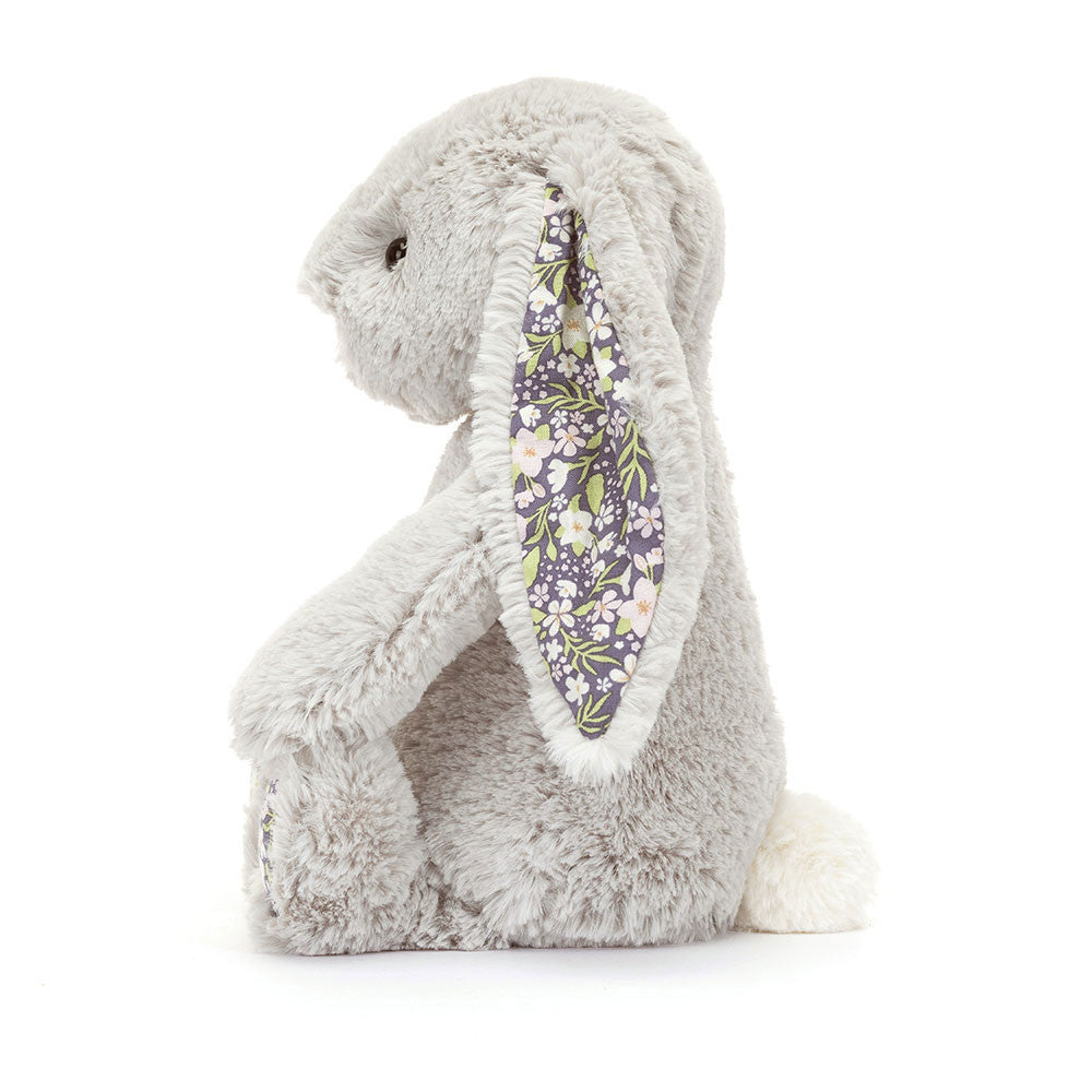 Lapin fleuri argenté « Bloom » - Petit