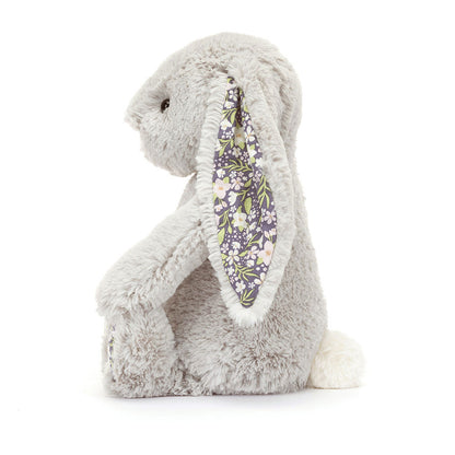 Lapin fleuri argenté « Bloom » - Petit