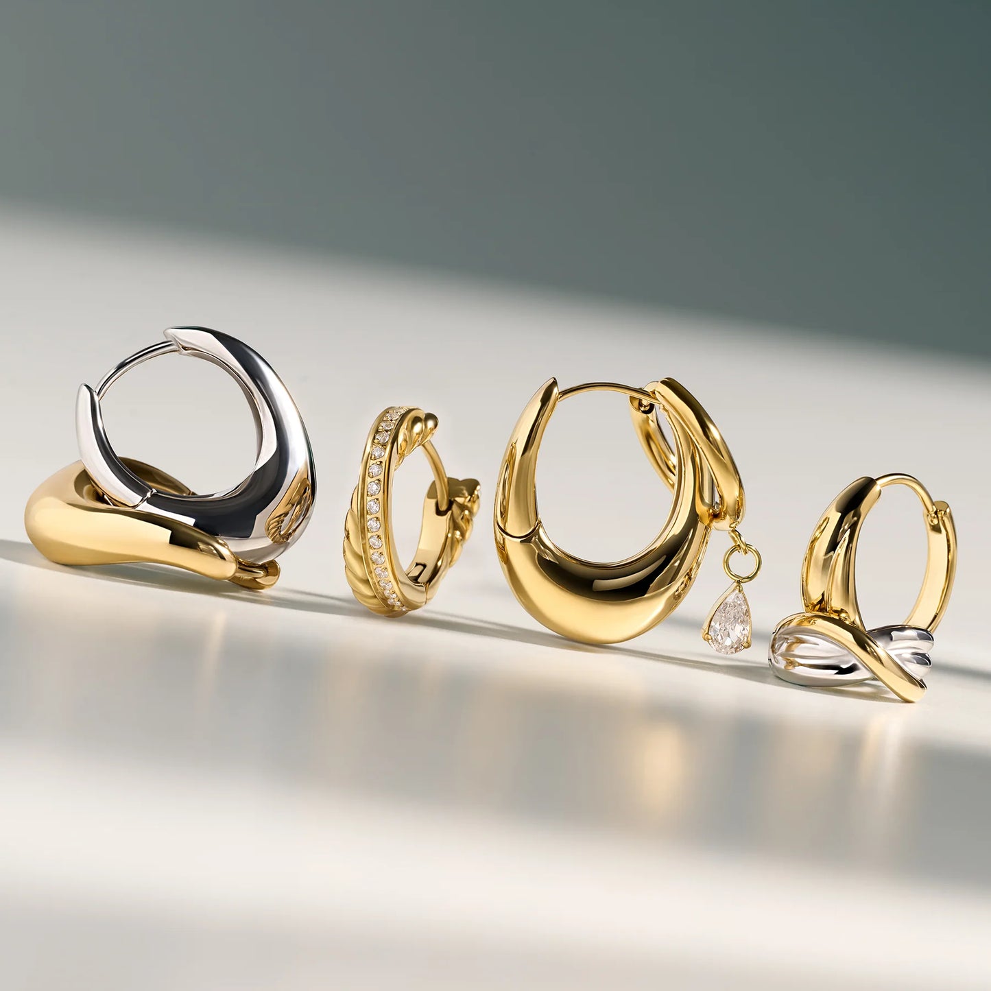 Boucles d’Oreilles Claire - Argent | Mia