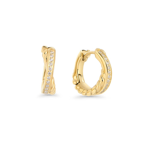 Boucles d’Oreilles Claire - Or | Mia