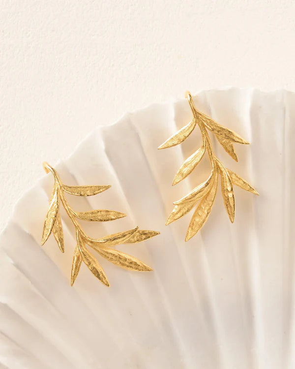 Boucles d'Oreilles Elaia - Or | Agapée