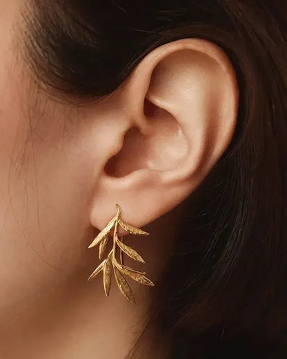 Boucles d'Oreilles Elaia - Or | Agapée