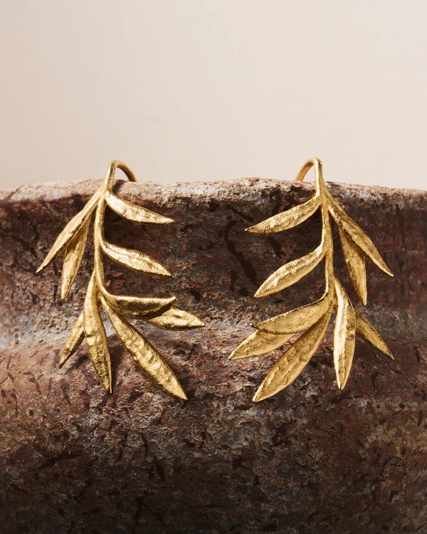 Boucles d'Oreilles Elaia - Or | Agapée
