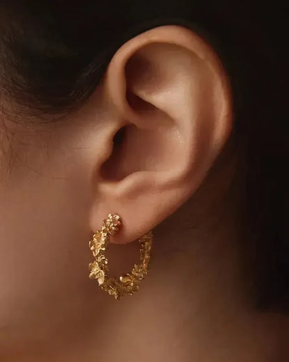 Boucles d'Oreilles Kèpos - Or | Agapée