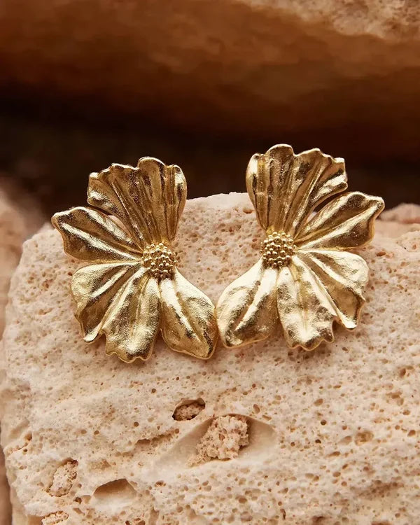 Boucles d'Oreilles Monéa - Or | Agapée