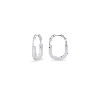 Boucles d'Oreilles Peyton - Argent
