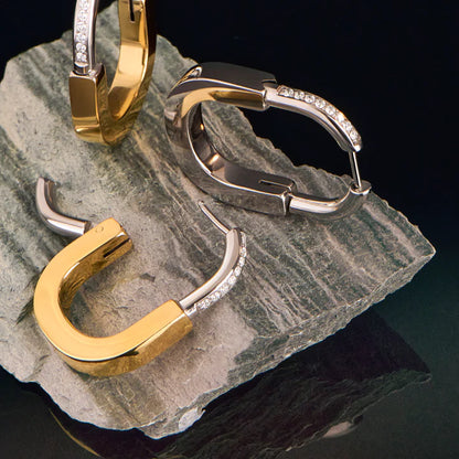 Boucles d'Oreilles Peyton - Argent