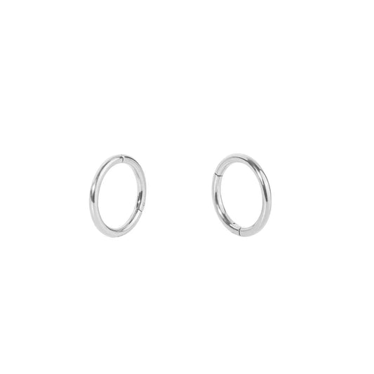 Boucles d'Oreilles Svelto Infinite 10 mm - Argent