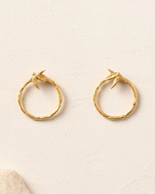 Boucles d'Oreilles Avila - Or | Agapée