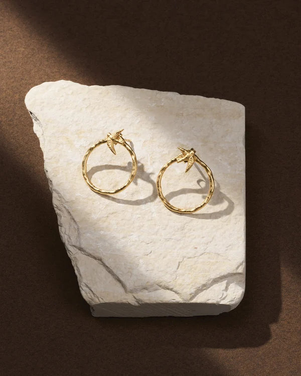 Boucles d'Oreilles Avila - Or | Agapée