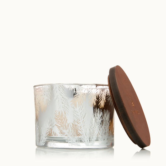 Bougie Argent à 3 Mèches Frasier Fir