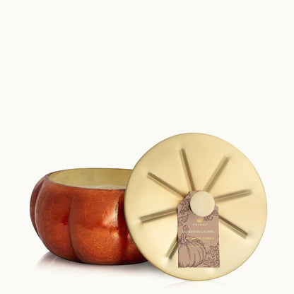 Bougie Citrouille à 3 Mèches Pumpkin Laurel