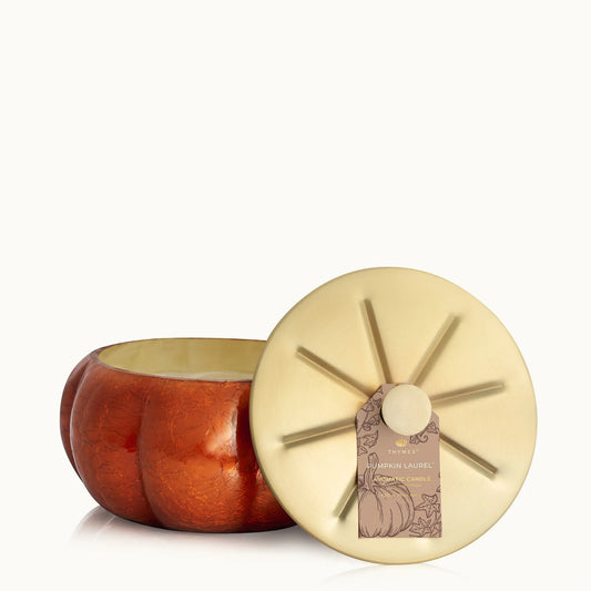 Bougie Citrouille à 3 Mèches Pumpkin Laurel