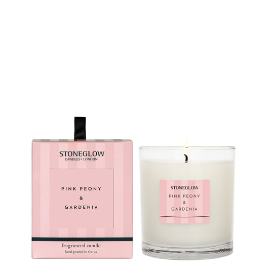 Bougie Pivoine Rose & Gardénia