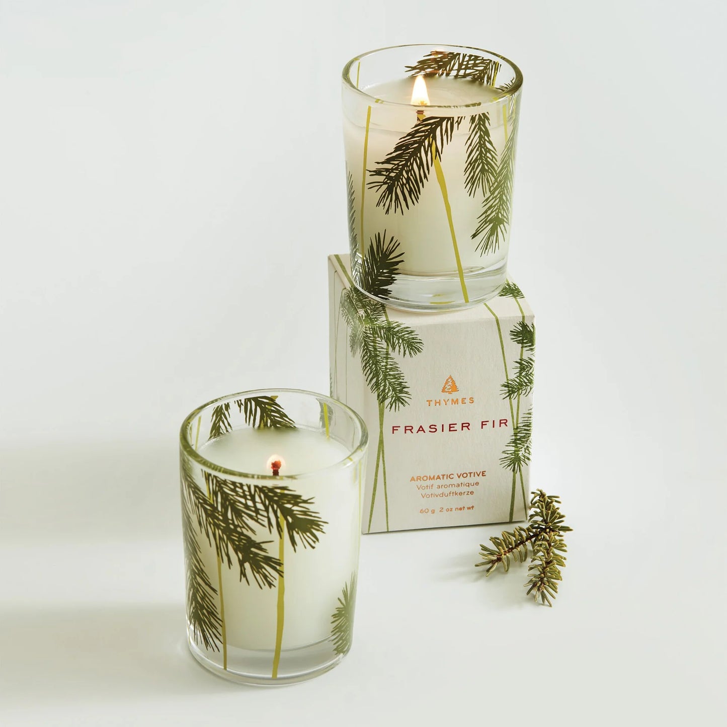 Bougie Votive Aiguilles de Pin Frasier Fir
