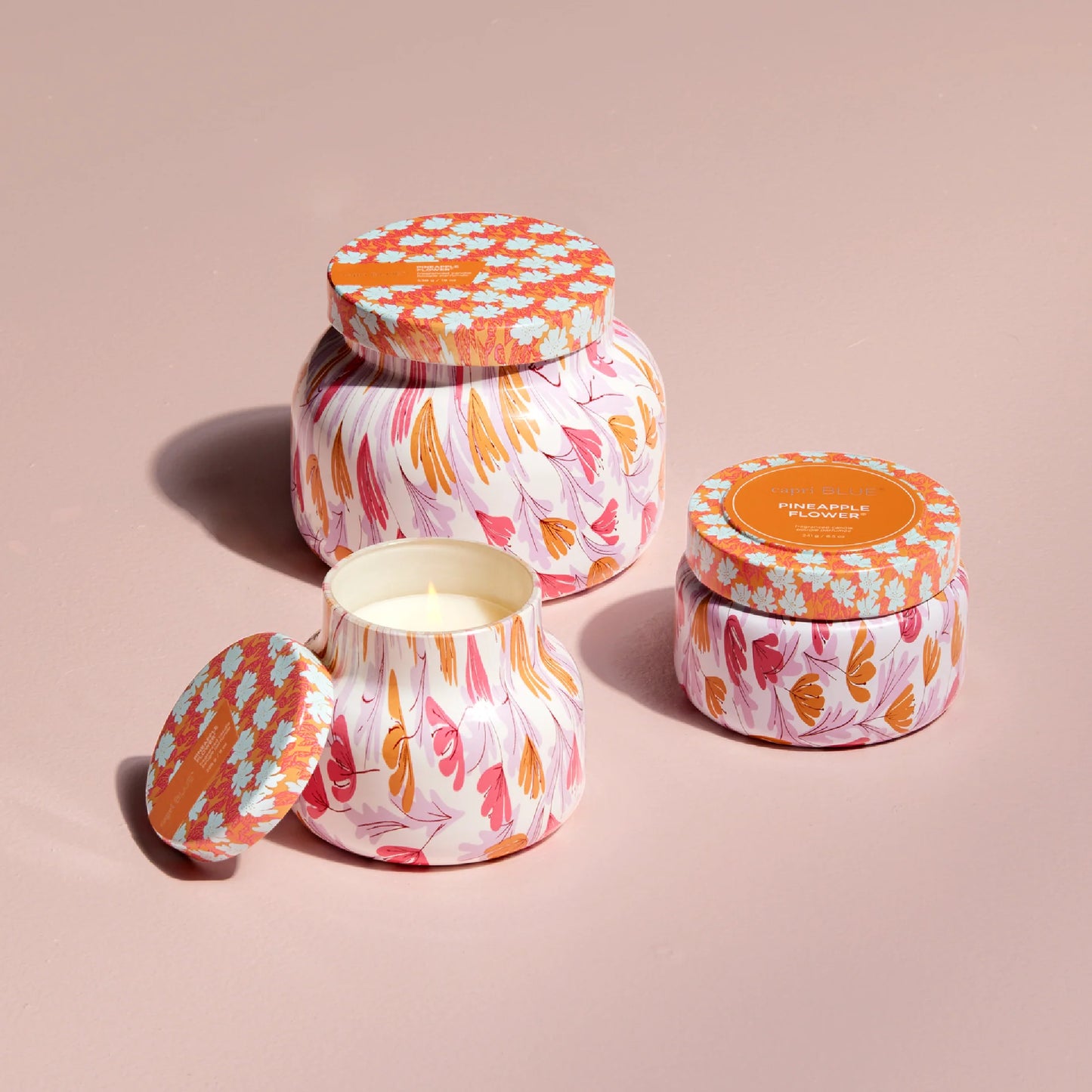 Bougie de Voyage 8.5 oz Fleur d'Ananas | Capri Blue