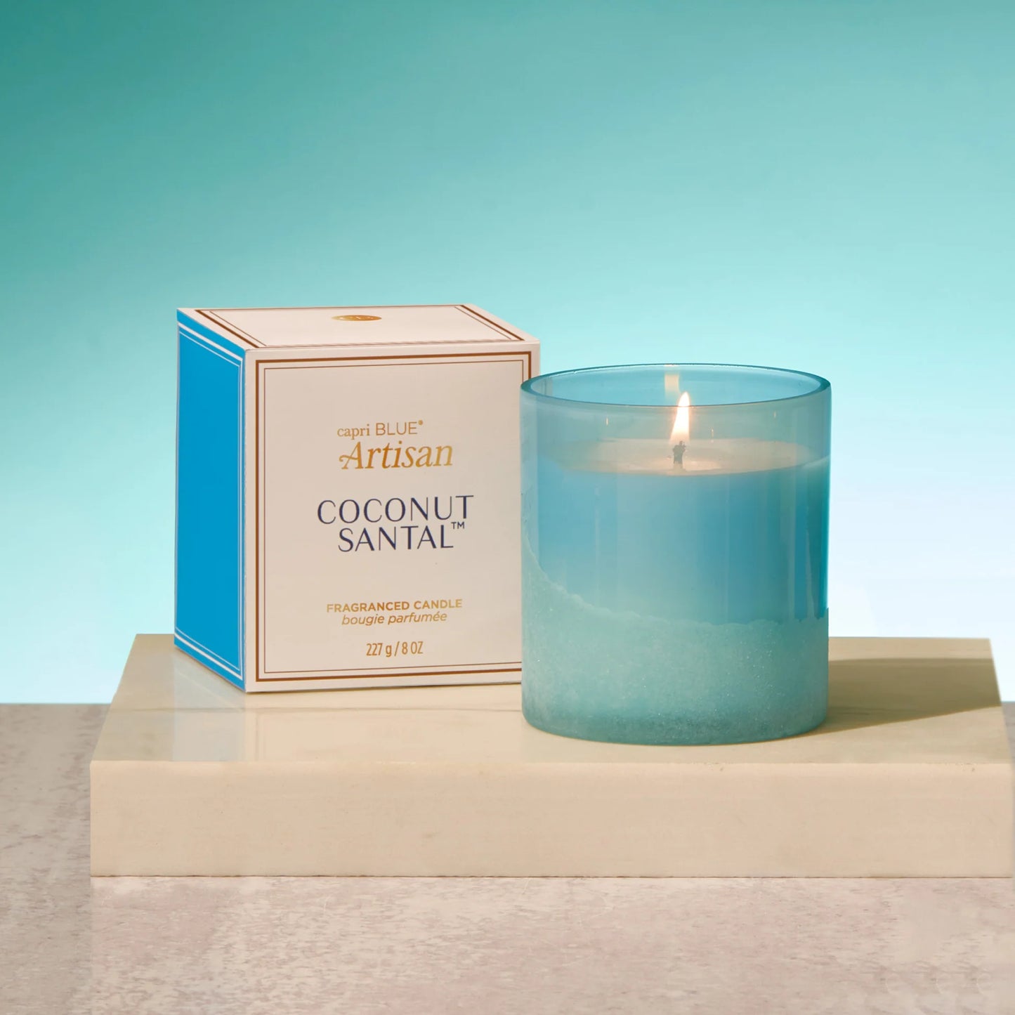 Bougie en Boîte 8 oz Luce d'Amalfi Coconut Santal | Capri Blue