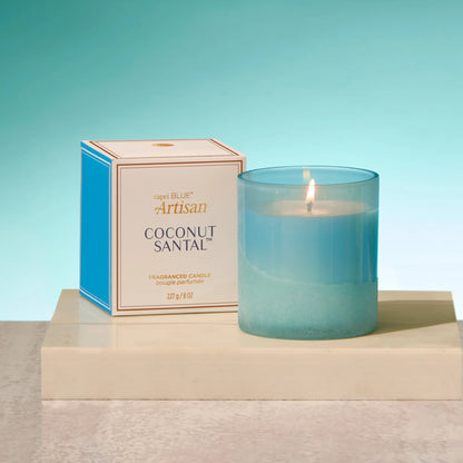 Bougie en Boîte 8 oz Luce d'Amalfi Coconut Santal | Capri Blue