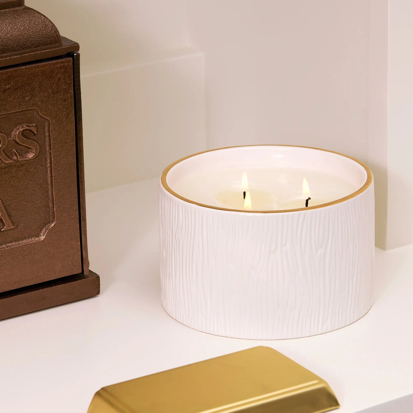 Bougie en Céramique à 3 Mèches Frasier Fir