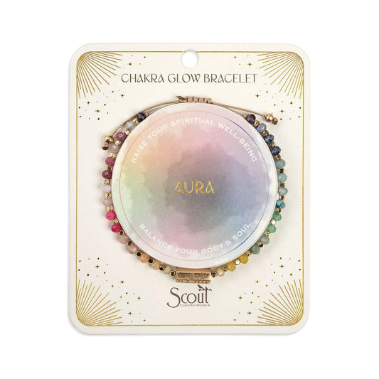 Bracelet Chakra Glow - Aura/Bien-être/Or | Scout