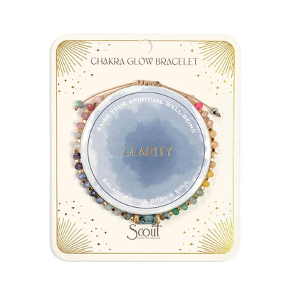 Bracelet Chakra Glow - Clarté/Troisième Œil/Or | Scout