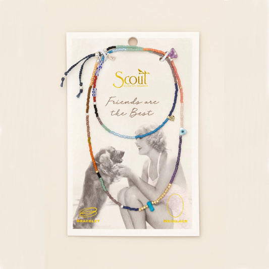 Bracelet/Collier Enroulé - Protection/Améthyste/Or/Argent | Scout