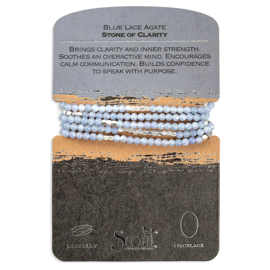 Bracelet Enroulé - Bleue/Argent | Scout