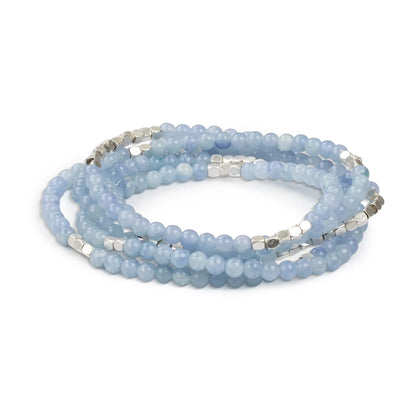 Bracelet Enroulé - Bleue/Argent | Scout