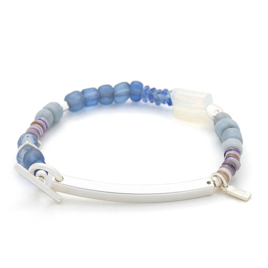 Bracelet Message Caché - Force/Opalite/Argent | Scout