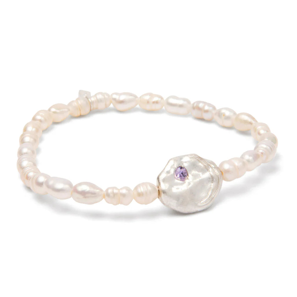 Bracelet de Perles - Protection/Argent | Scout