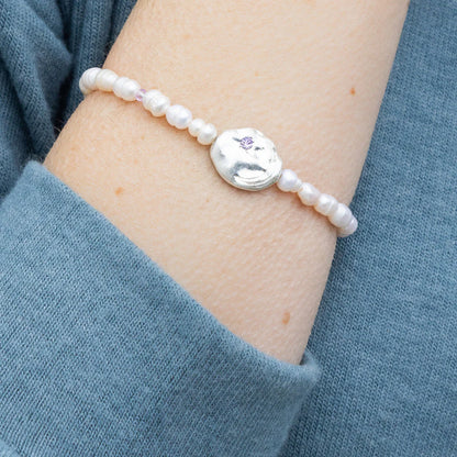 Bracelet de Perles - Protection/Argent | Scout