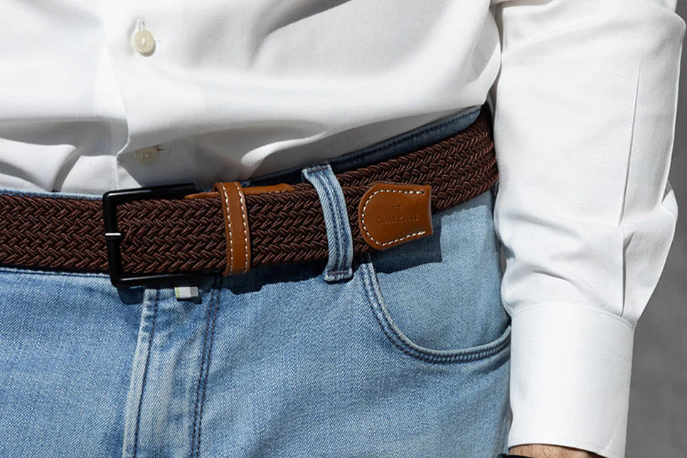 Ceintures Tressées - Brun