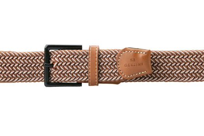 Ceintures Tressées - Brun Blanc