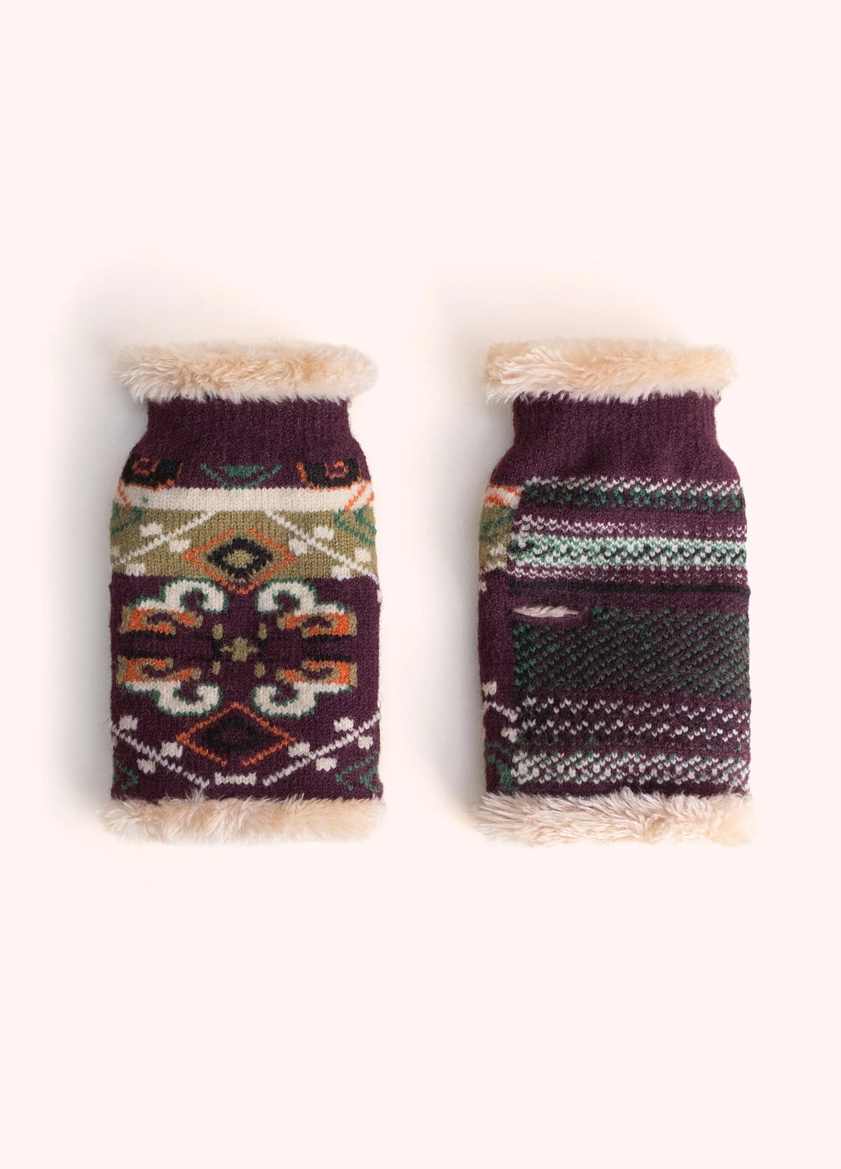 Chauffe-Poignets Cosy Scandi - Damson Mix | Powder