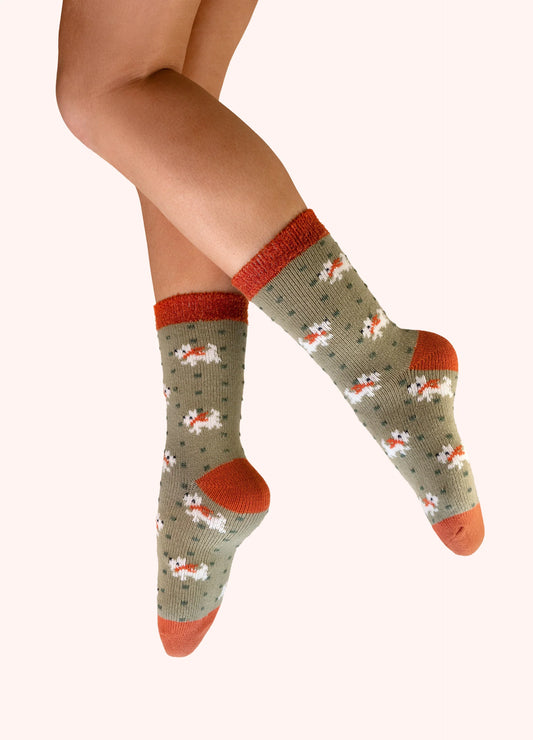 Chaussettes Cosy - Wooly Westie