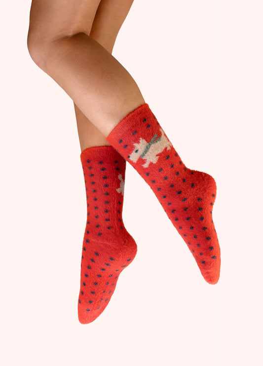 Chaussettes Duveteuses - Wooly Westie