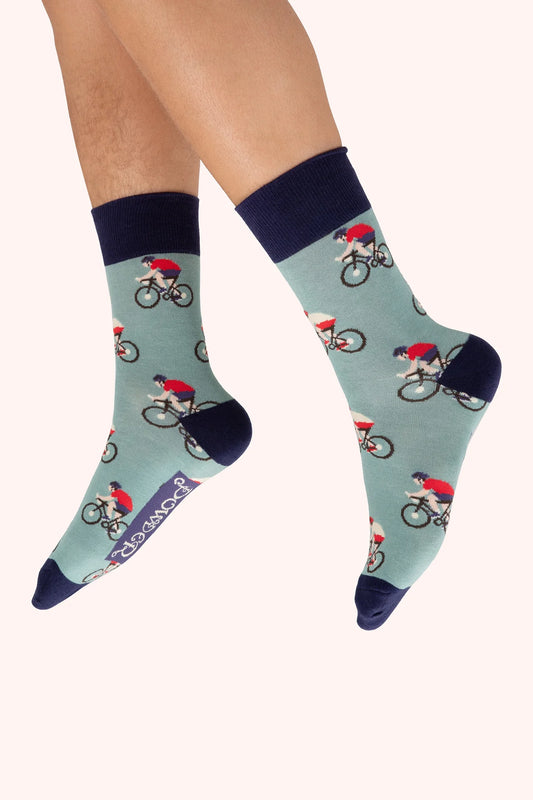 Chaussettes pour Homme - Vélos de Course - Glace